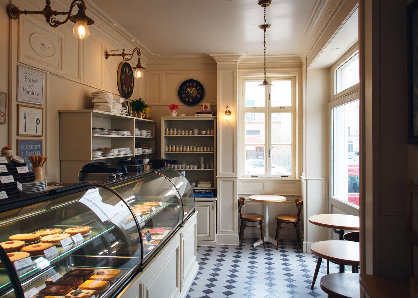 Interior of Grand Patisserie